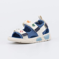 121080-11 син-беж туфли пляжные ясельная, малодетская Текстиль