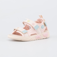 121080-12 роз-беж туфли пляжные ясельная, малодетская Текстиль